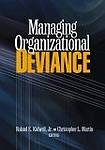 Cover of Managing Organizational Deviance